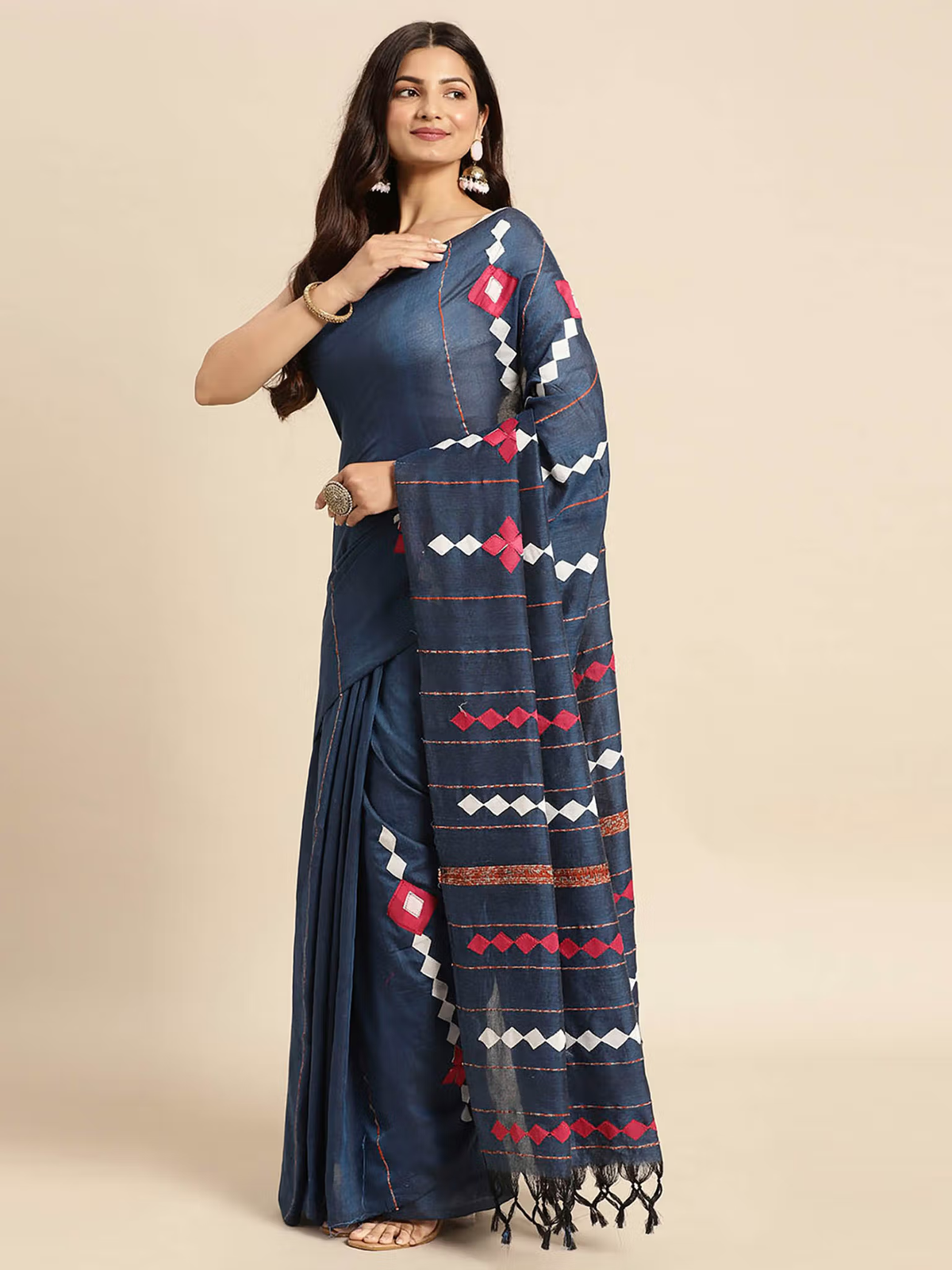 Affordable Embroidered Saree Canada - Elegant Style