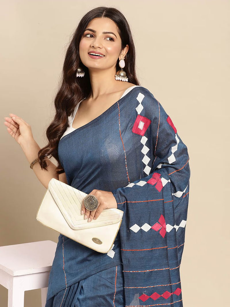 Affordable Embroidered Saree Canada - Elegant Style