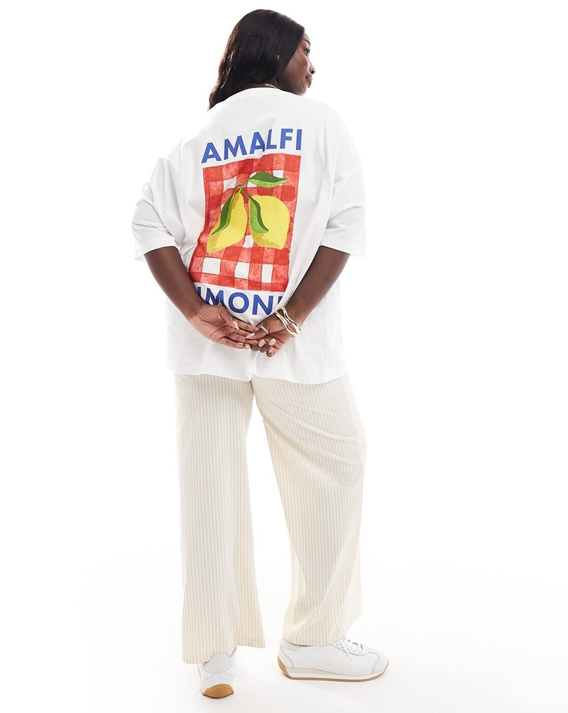 Curve Oversized T-Shirt Canada - Stylish & Affordable