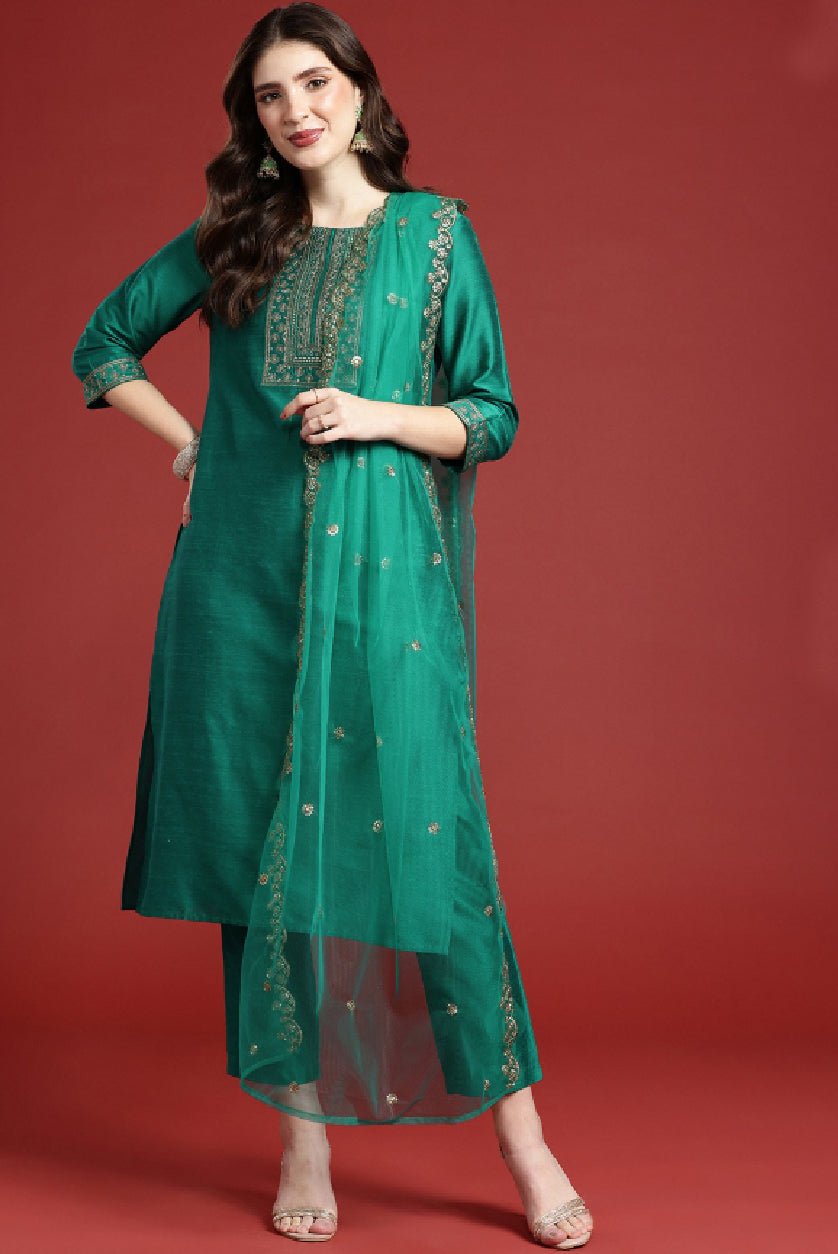 Embroidered Kurta Set Canada - Elegant Women's Wear
