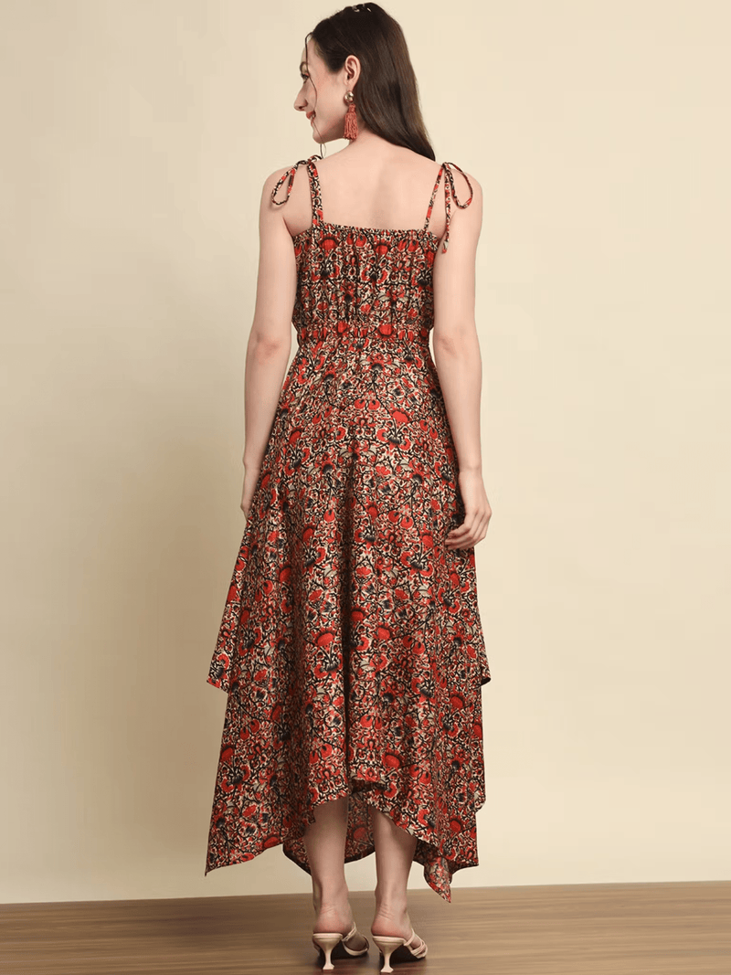 Floral Tiered Dress Women - Stylish & Trendy