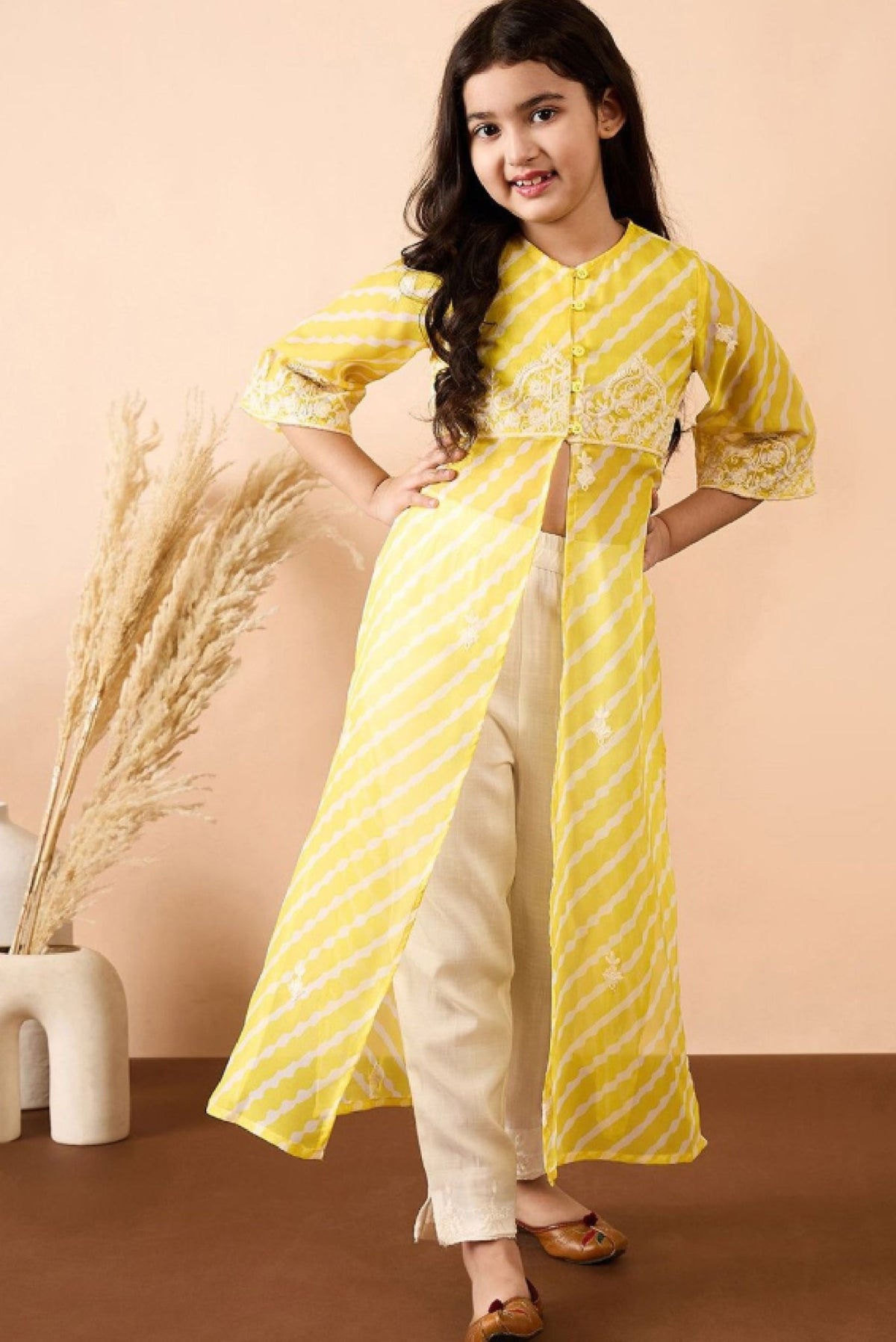 Girls Festive Kurti Set for Special Occasions