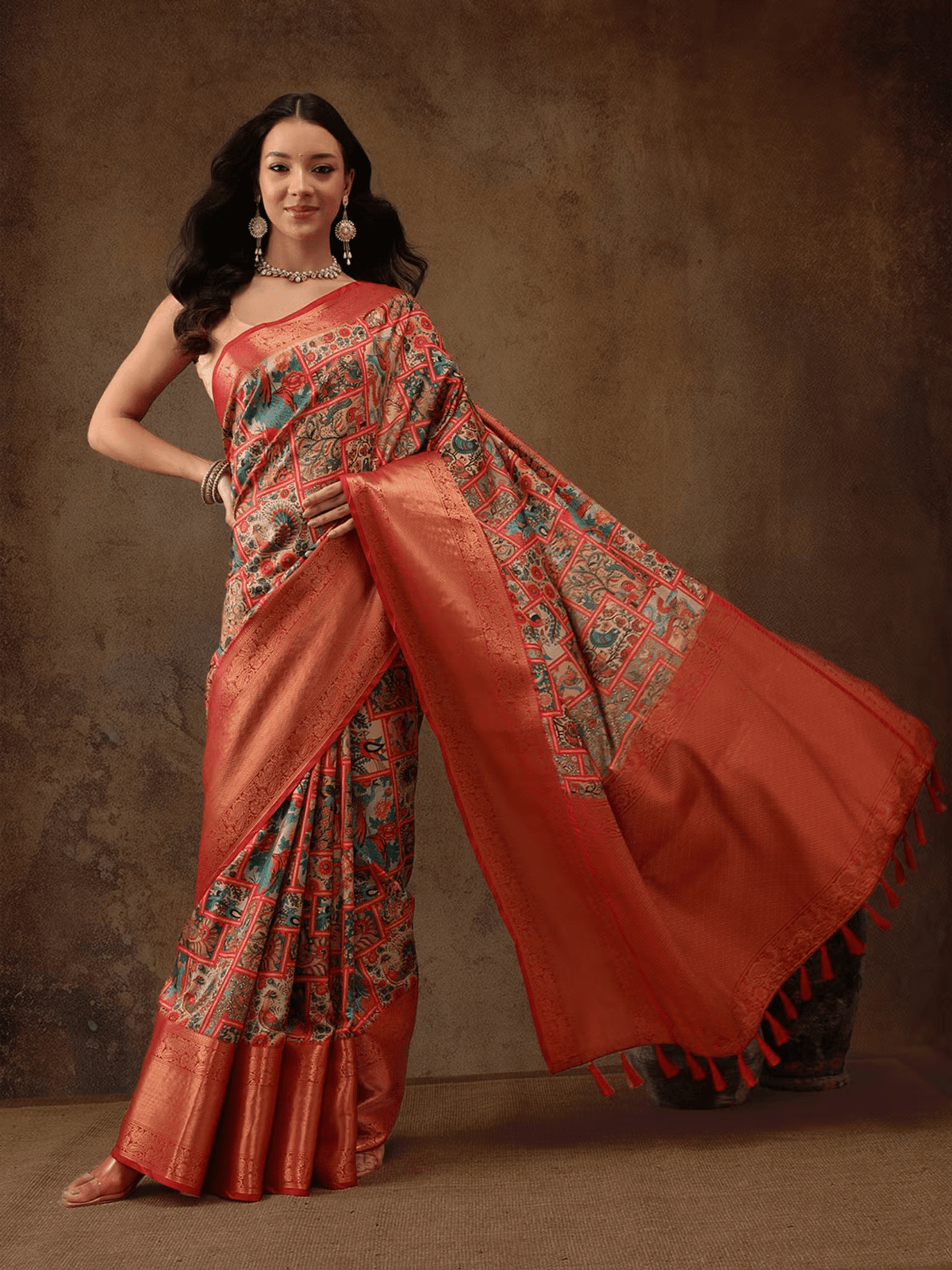 Aromie Kanjeevaram Saree Canada - Elegant Traditional Wear