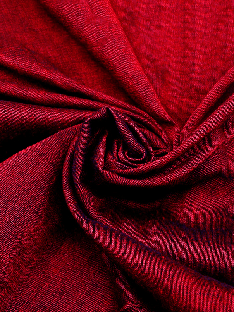 Mulmul Cotton Saree in Elegant Maroon