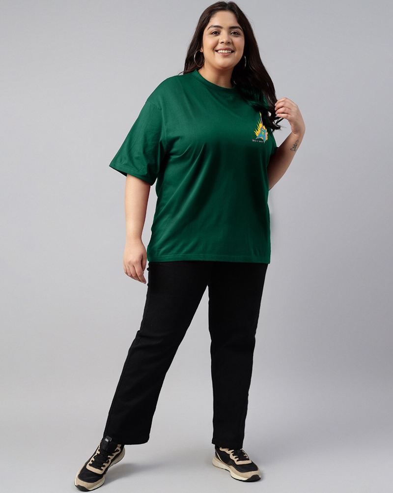 Oversized Graphic T-Shirt Women - Trendy & Chic