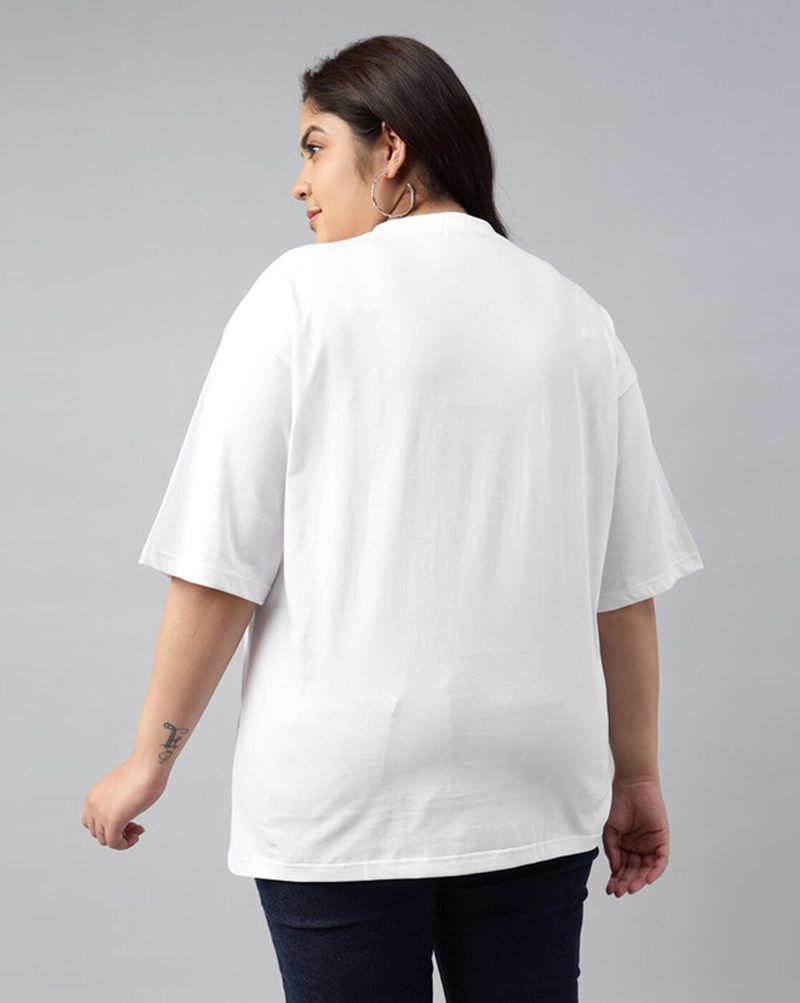 Women Oversized Fit T-Shirt for Plus Size Style