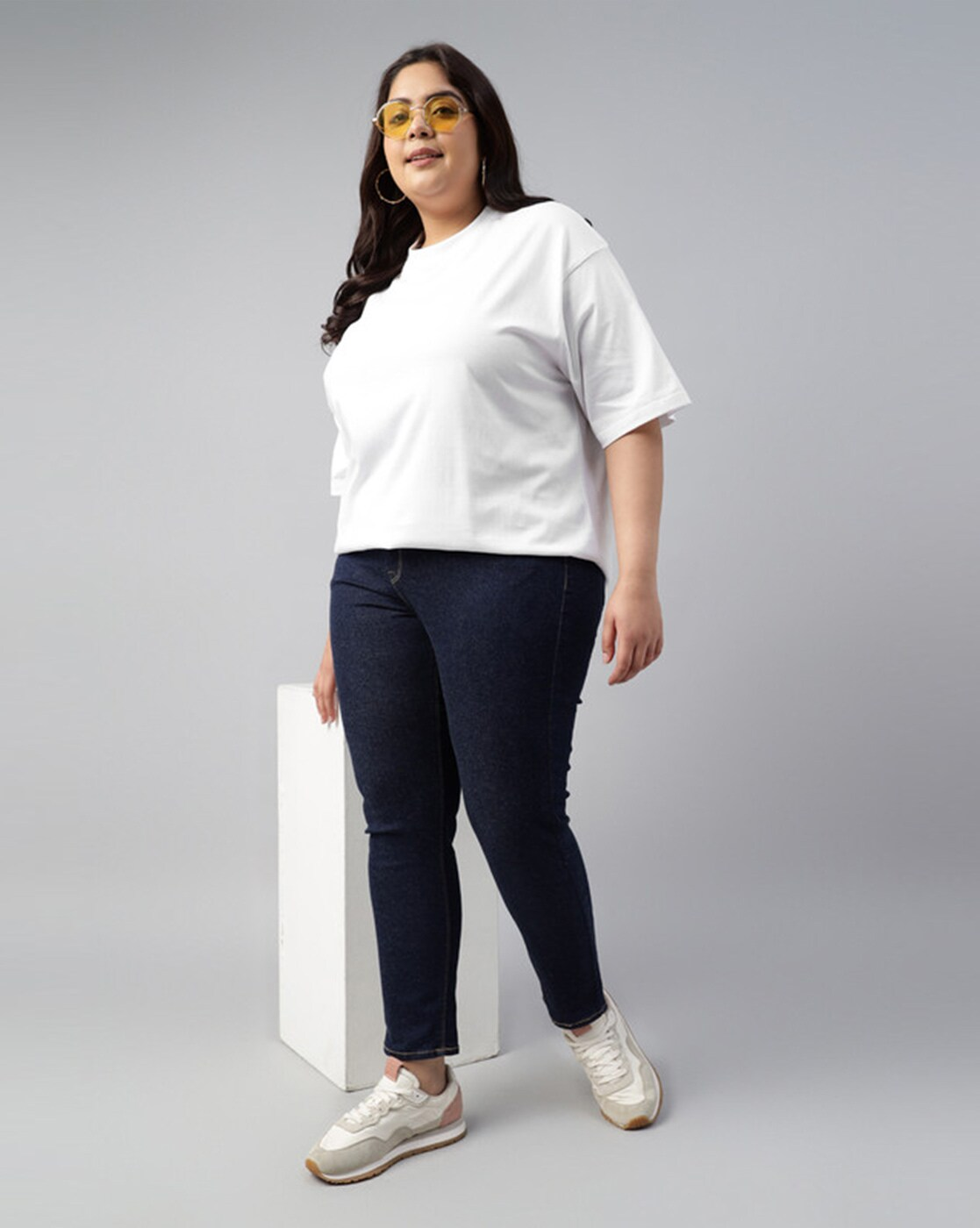 Women Oversized Fit T-Shirt for Plus Size Style