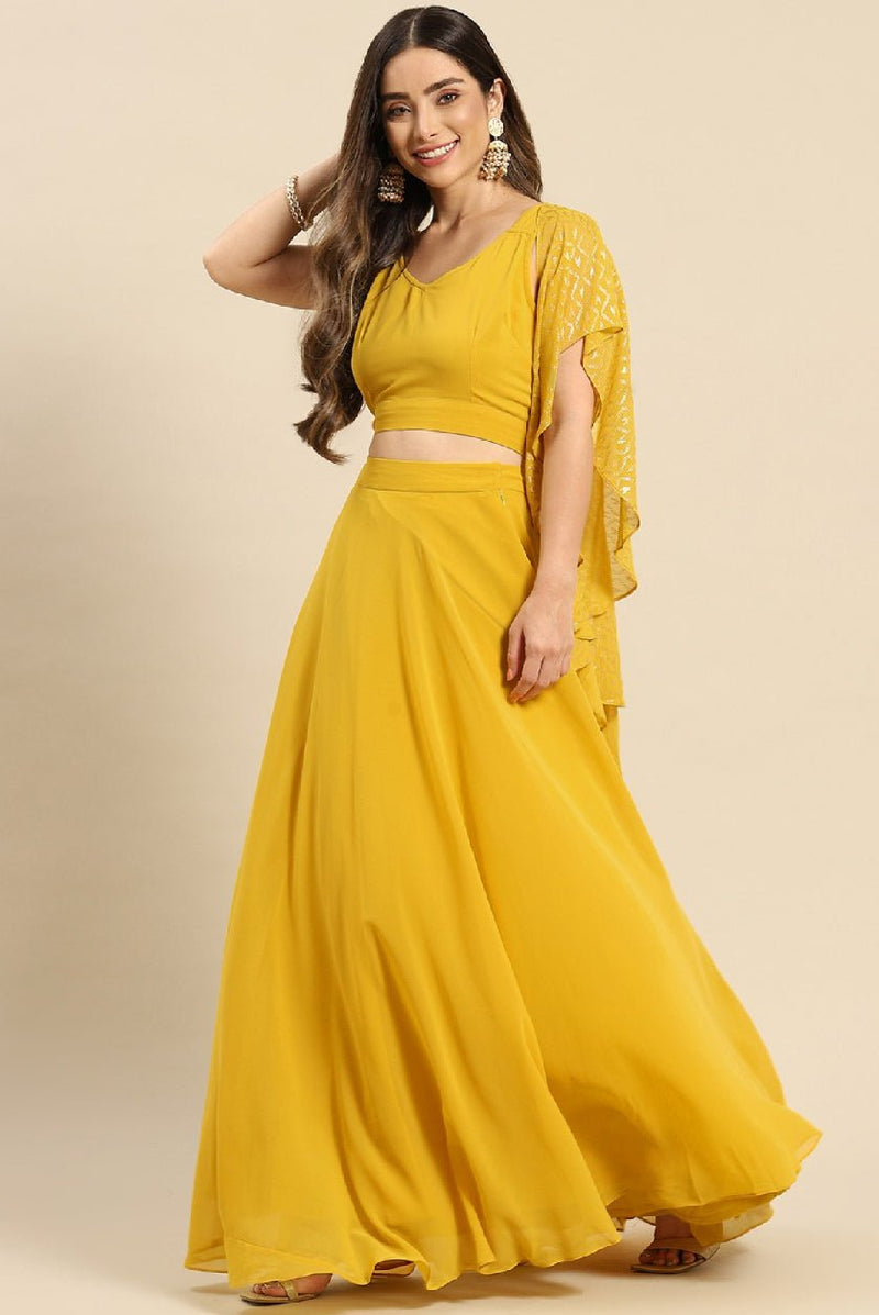 Yellow Lehenga Choli Canada for Stylish Events