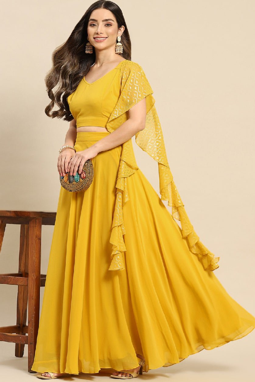 Yellow Lehenga Choli Canada for Stylish Events
