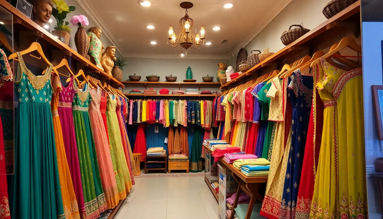 Indian dress shop