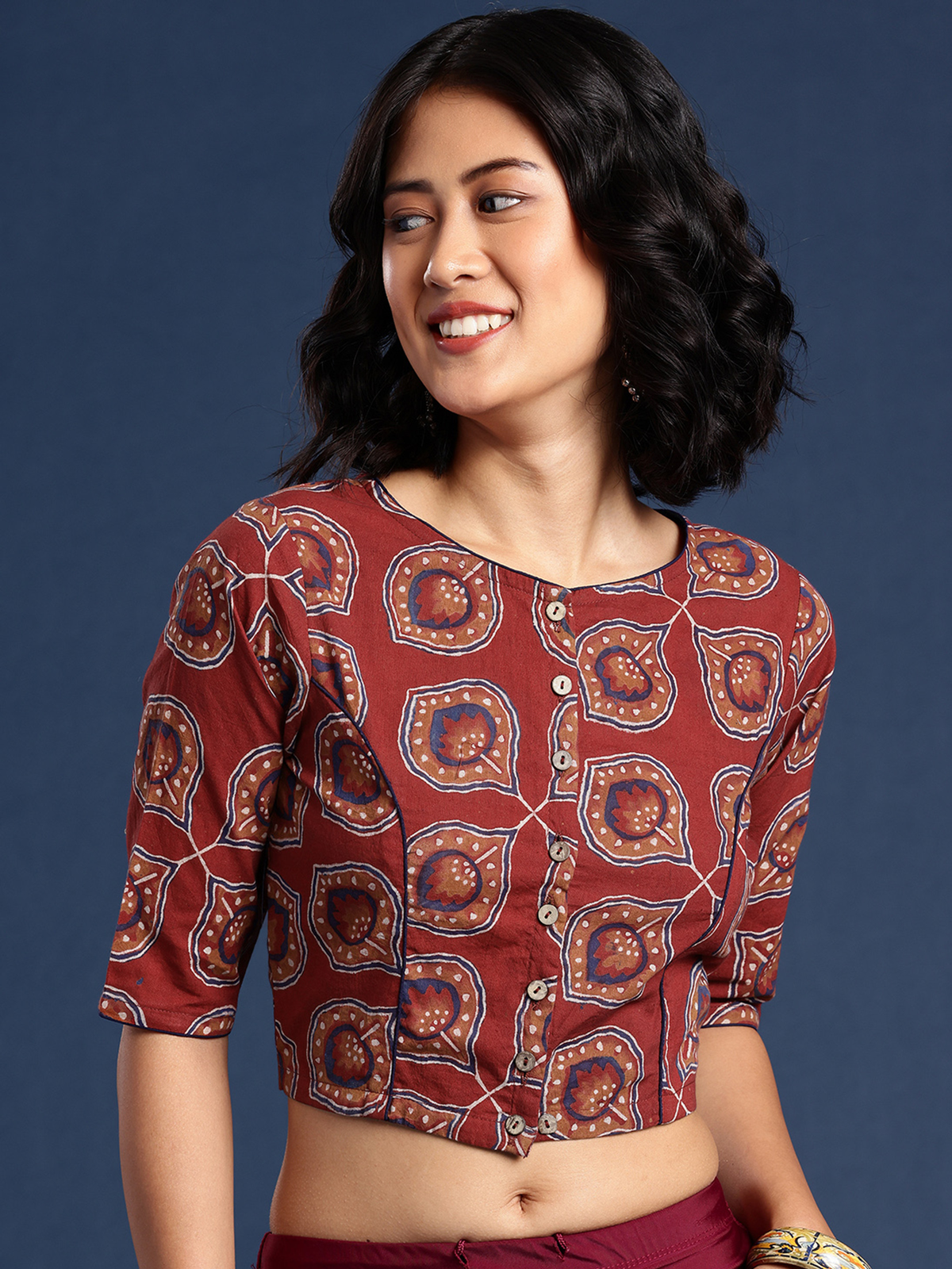 Saree blouses collection online Canada, featuring designer and stitched blouse pieces