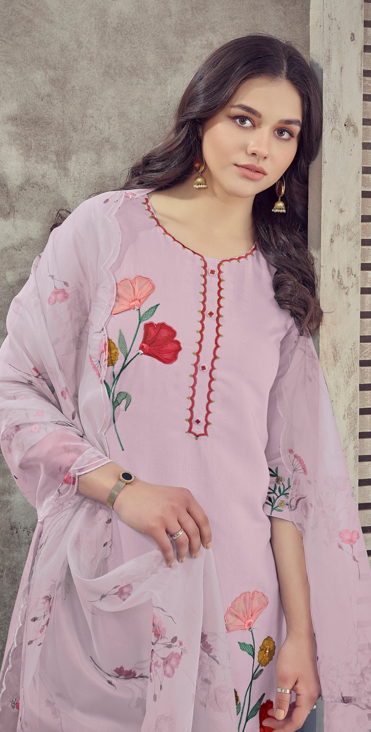 Viscose Three piece kurta sets