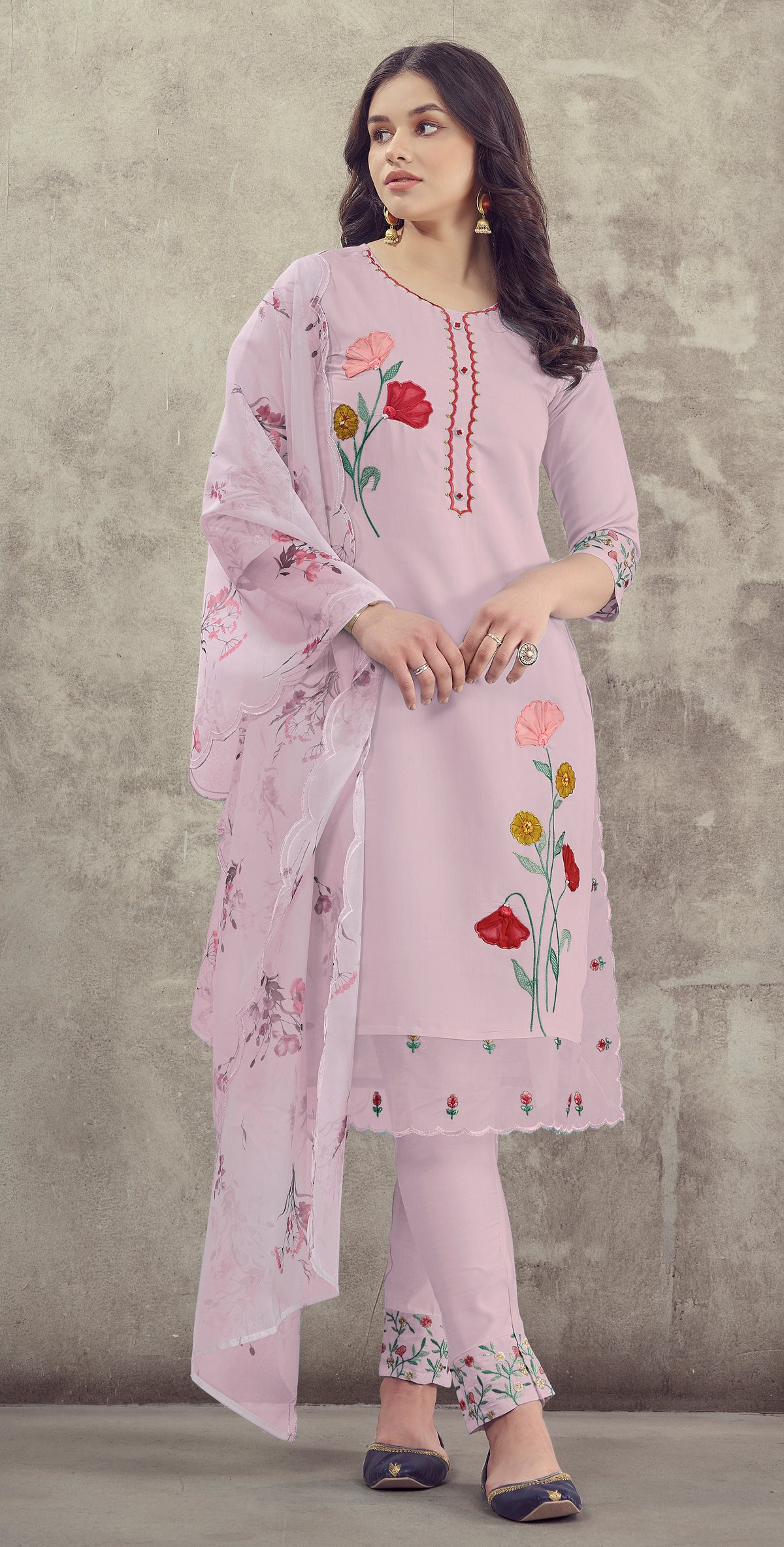 Viscose Three piece kurta sets