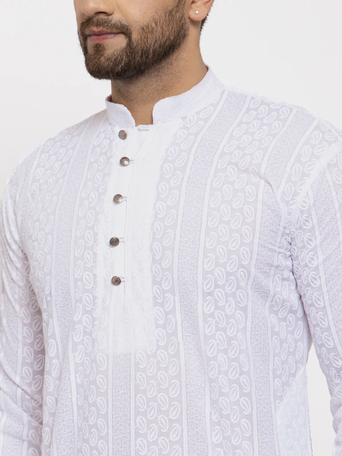 Embroidered and Sequins Viscose Rayon Kurtas For Men (Copy)