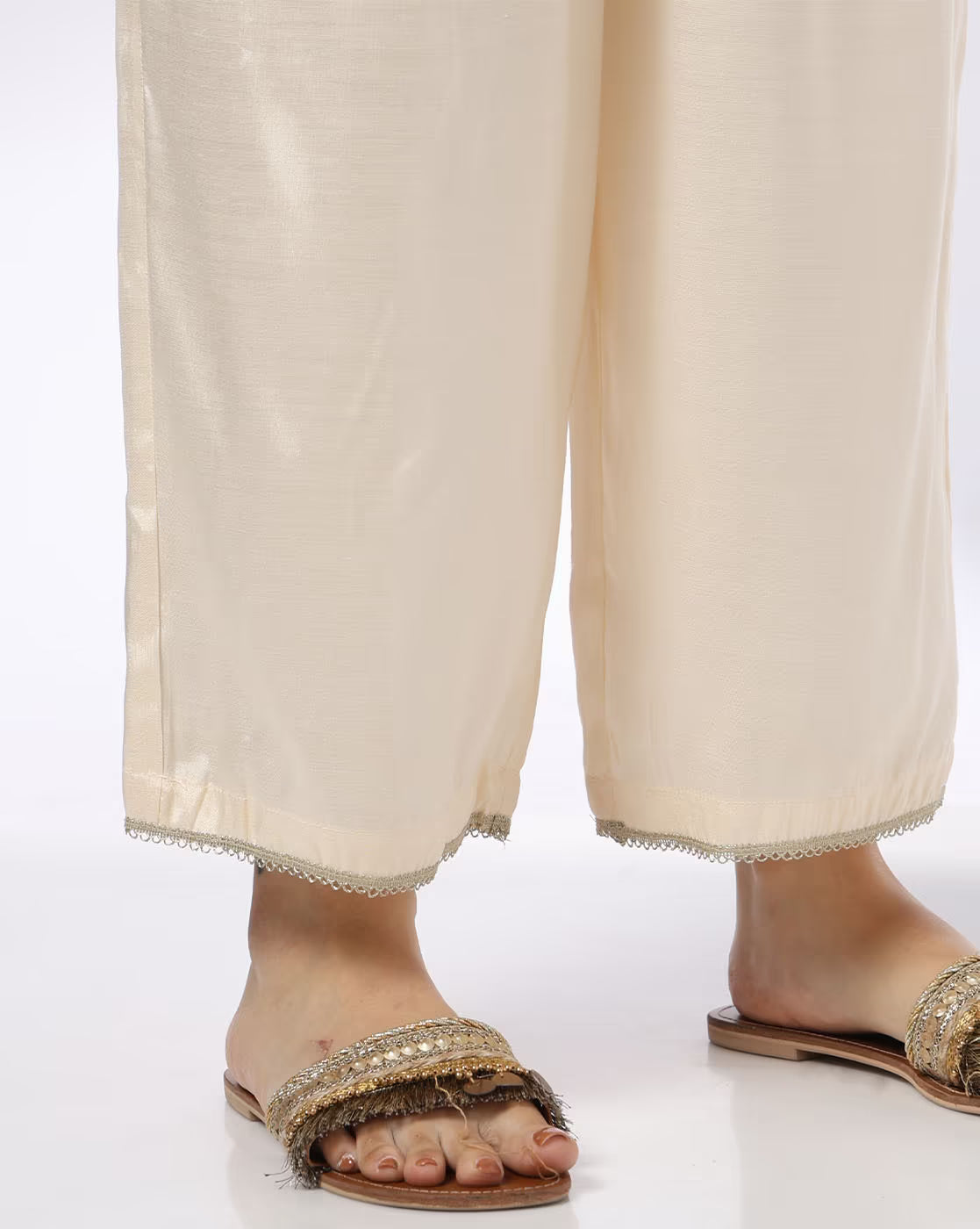 Women Embroidered Straight Kurta with Palazzos & Dupatta