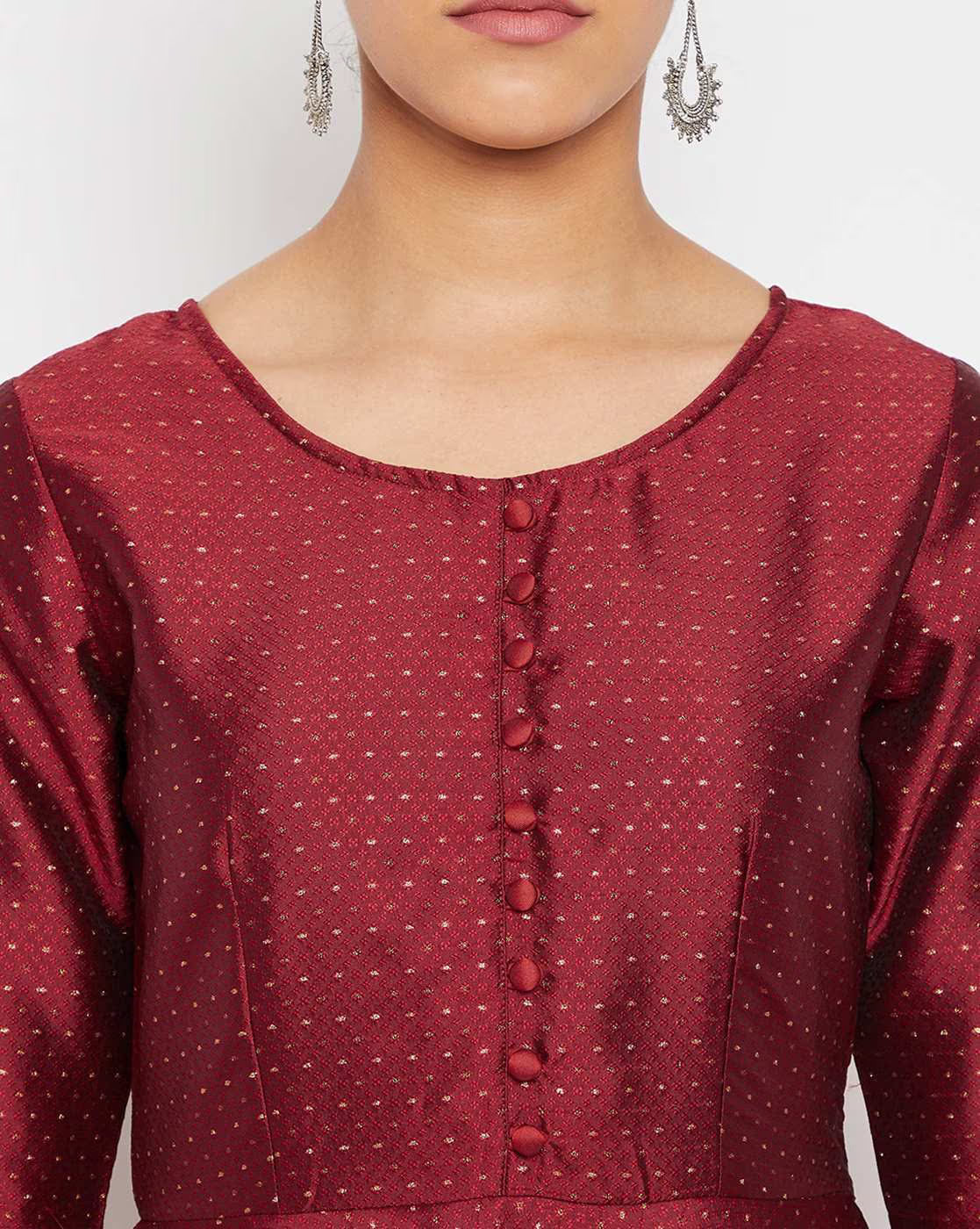 Embellished Anarkali Kurta Set