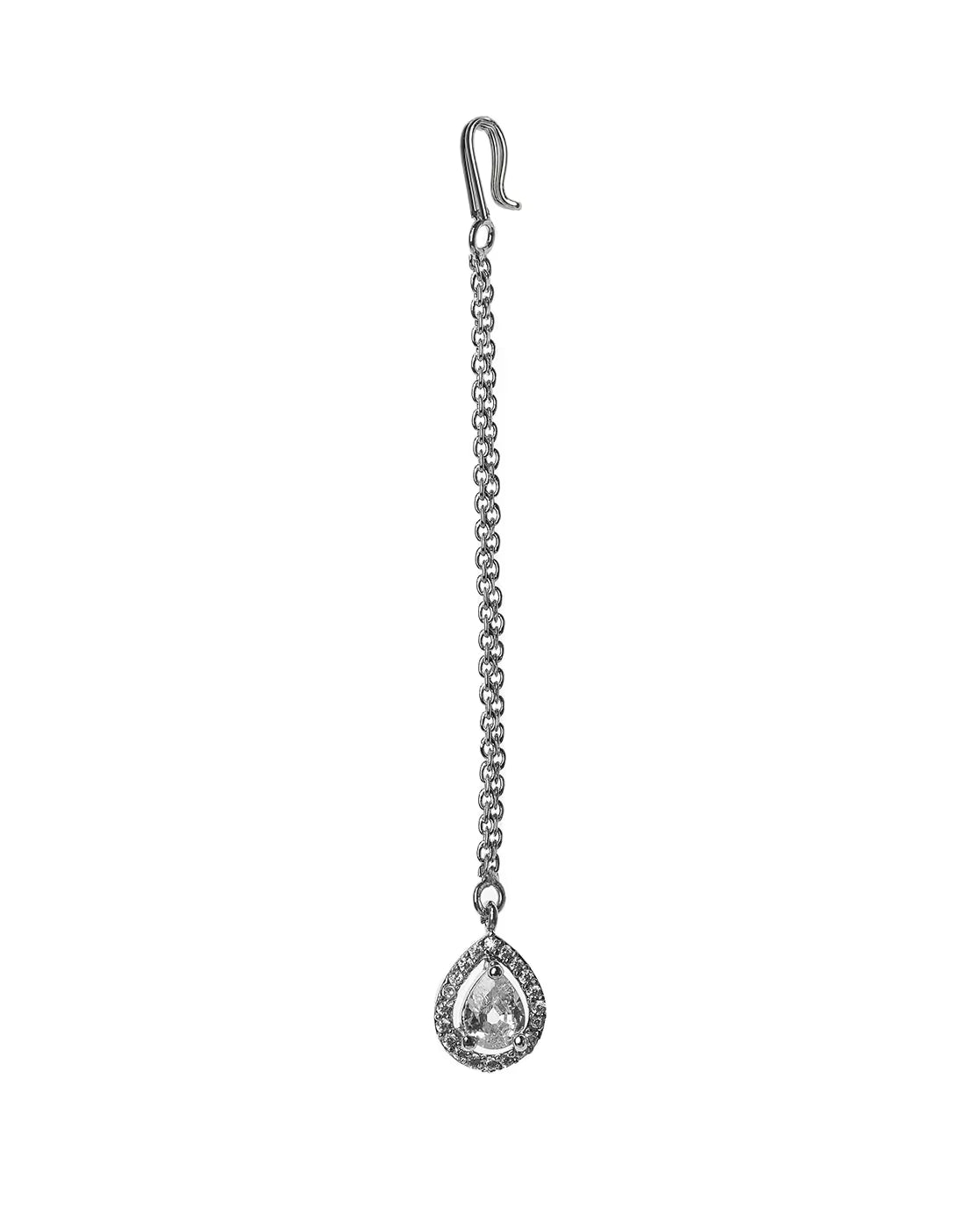 Women Silver-Plated Necklace & Earrings Set | OS