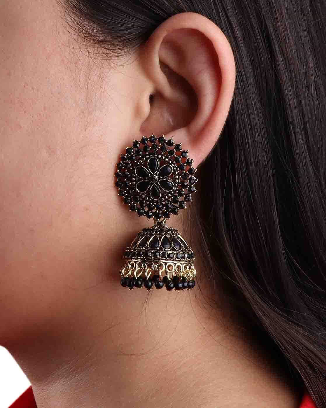 Women Ethnic Jhumkas Earrings