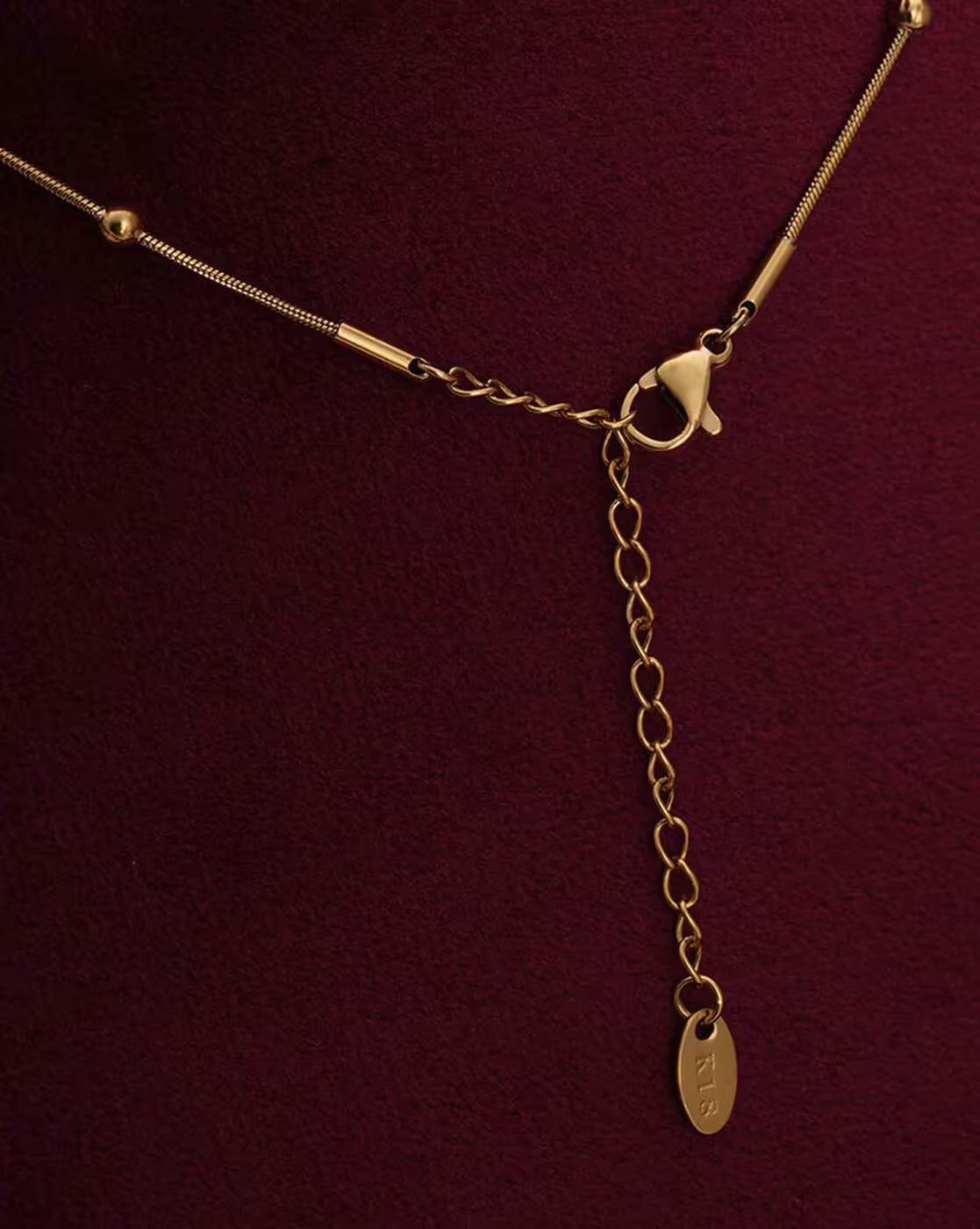Women Link Chain Necklace with Pendent | OS