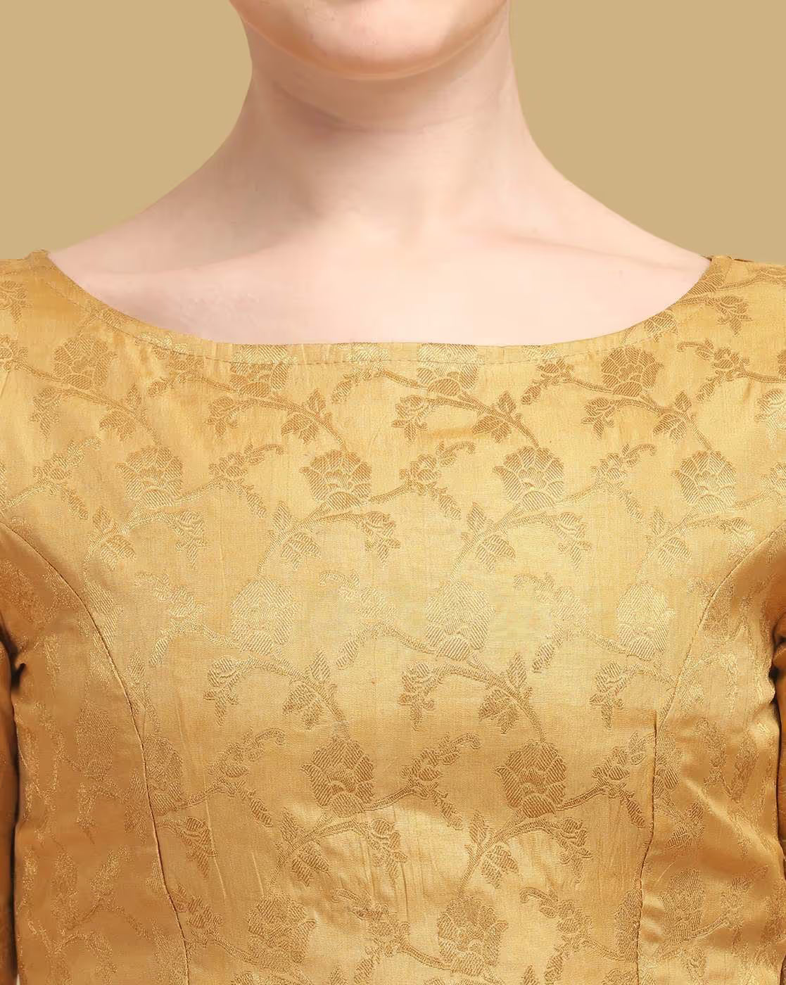Women Embellished Back Open Blouse |