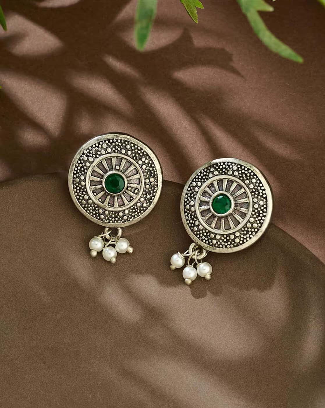 Women Oxidized Studs