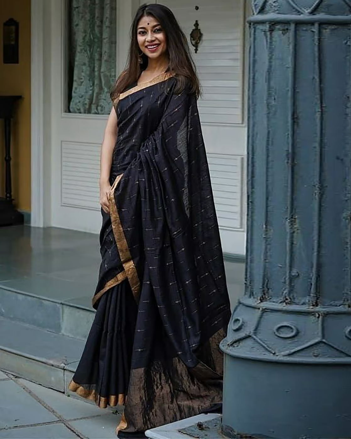 Woven Cotton Silk Kanjeevaram Designer Saree