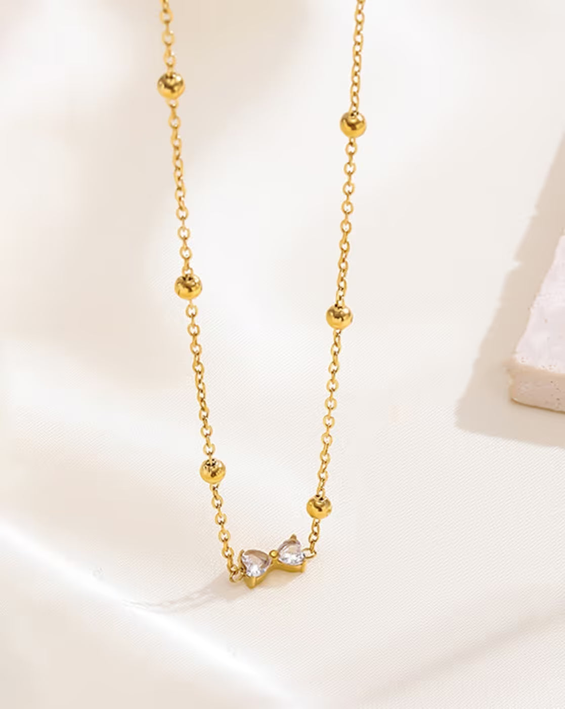 Women Gold Plated Anti Tarnish Stainless Steel Pendants | OS