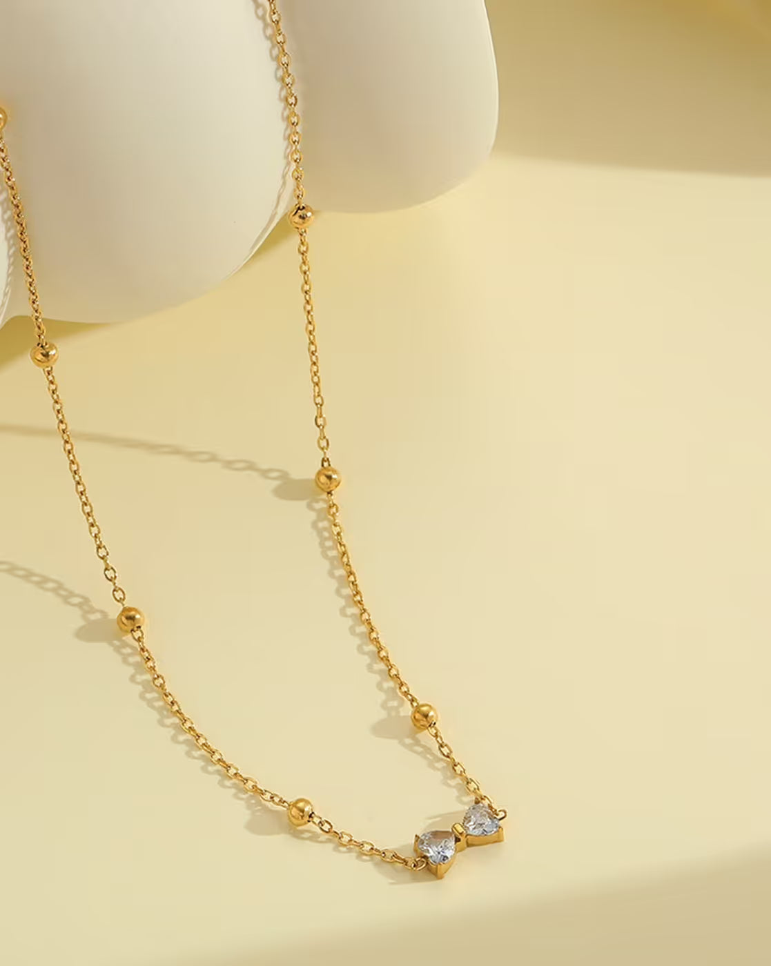 Women Gold Plated Anti Tarnish Stainless Steel Pendants | OS