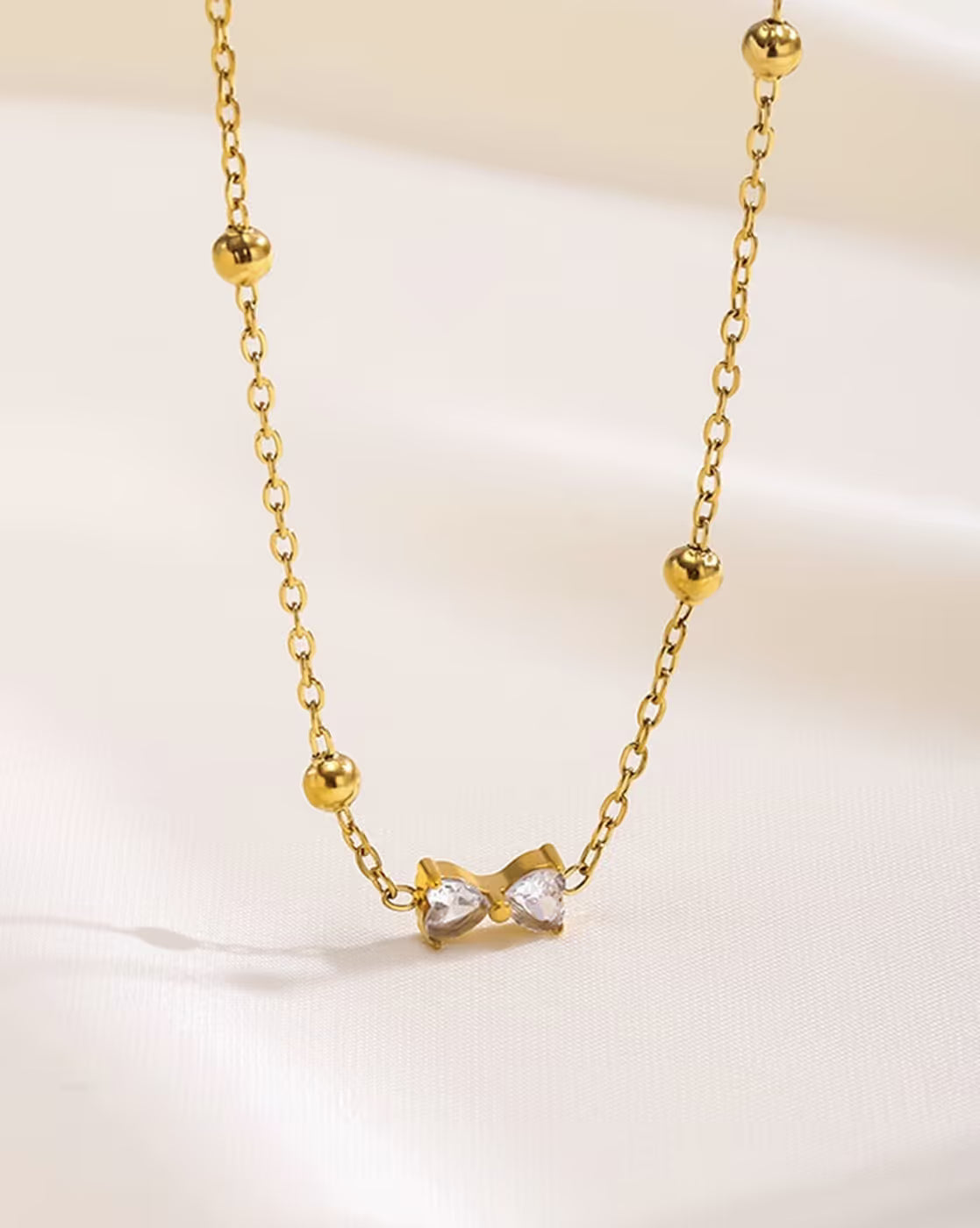 Women Gold Plated Anti Tarnish Stainless Steel Pendants | OS