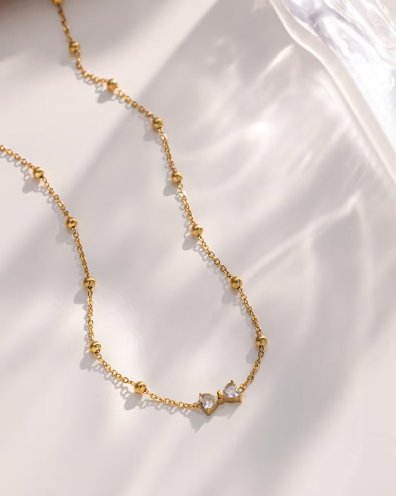 Women Gold Plated Anti Tarnish Stainless Steel Pendants | OS aromie