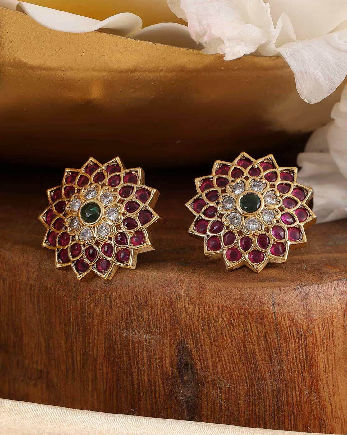 Women Metal Ethnic Earring Set | FS