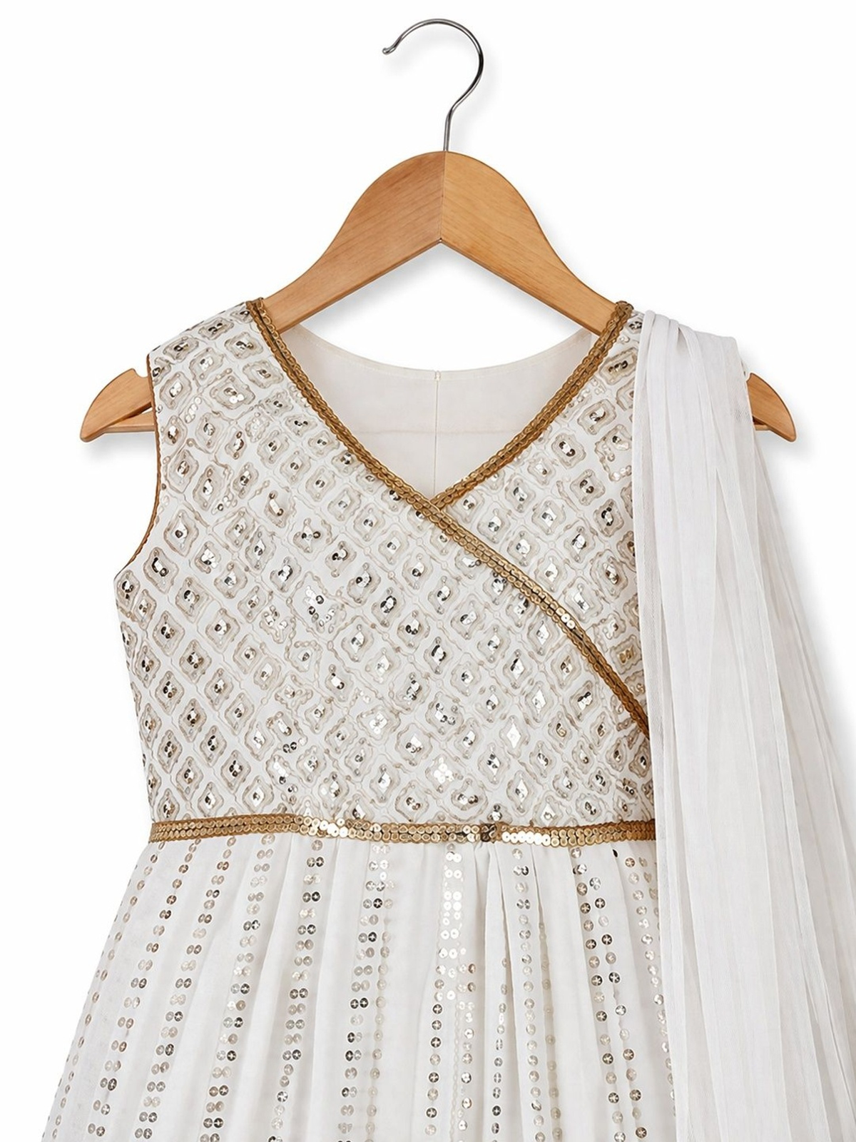 Girls Poly Georgette dress