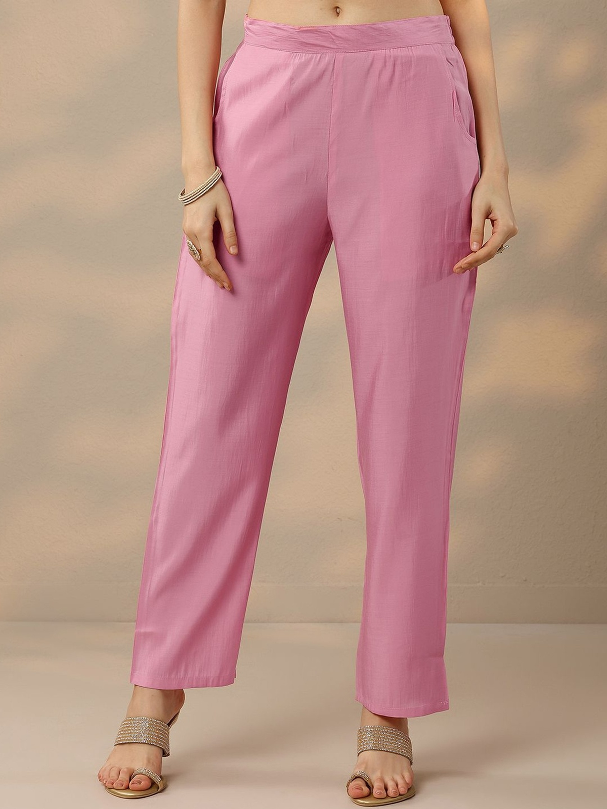 Women Ethnic Motifs Embroidered Kurta with Trousers & Dupatta