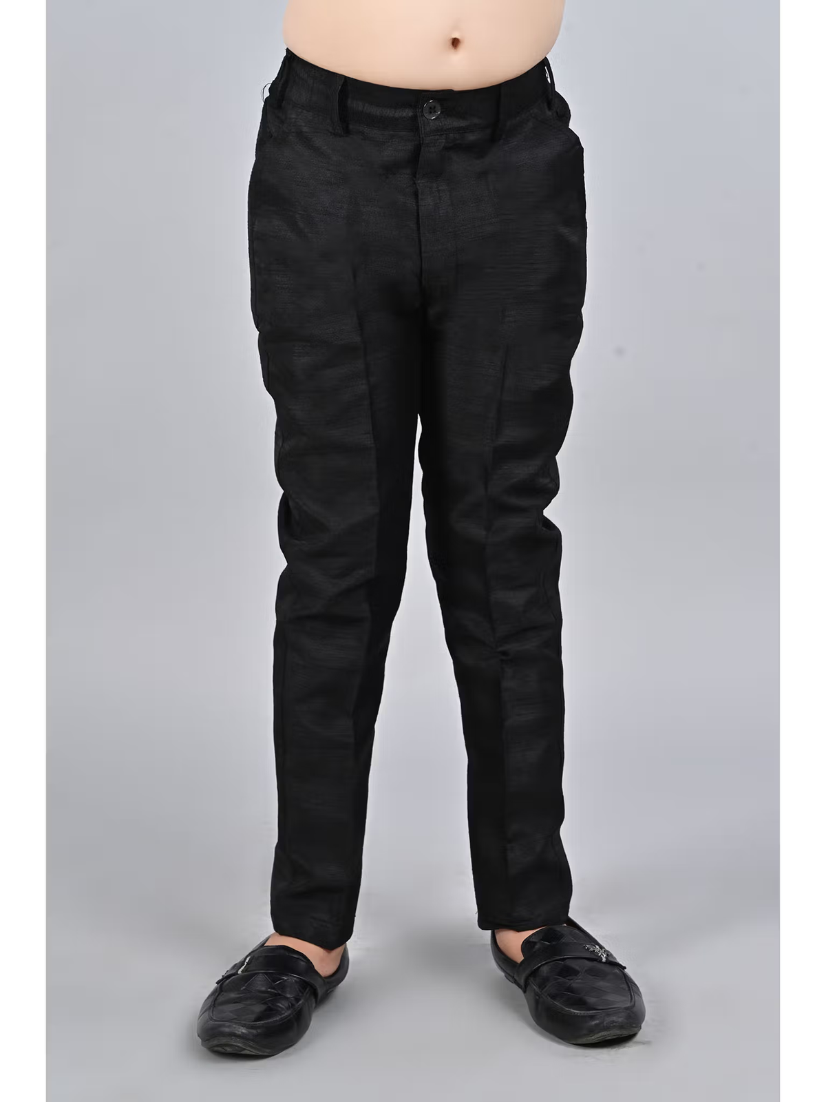 Black Kids Blend Sherwani and Pant with Jacket (Set of 3)