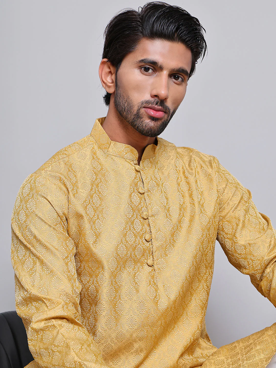 Jacquard Kurtas For Men