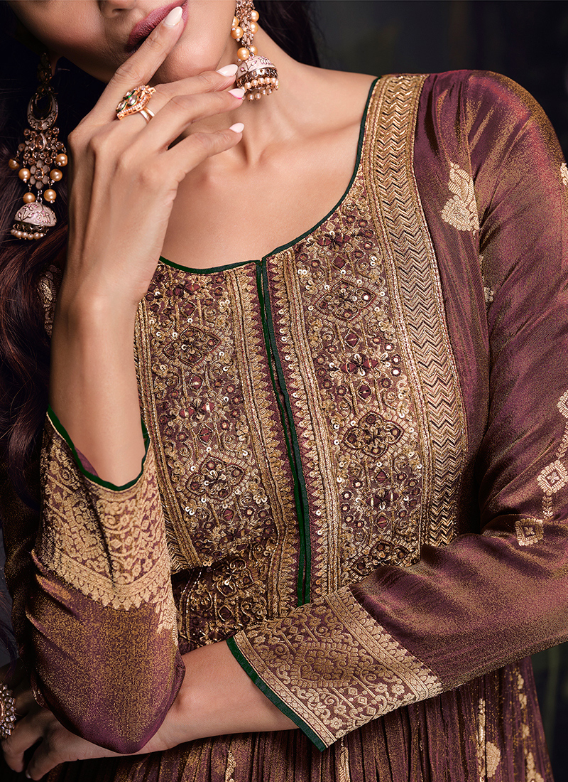 Aromie Off White Anarkali Kurta Set Canada Fashion
