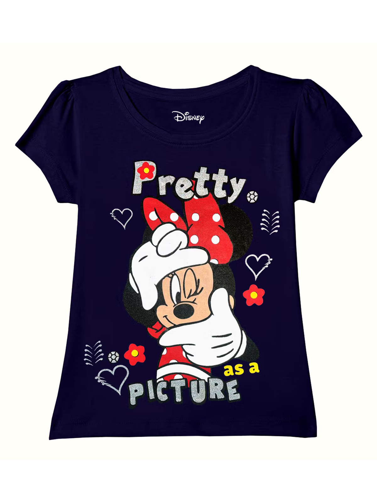 Disney half sleeve t-shirts for girls