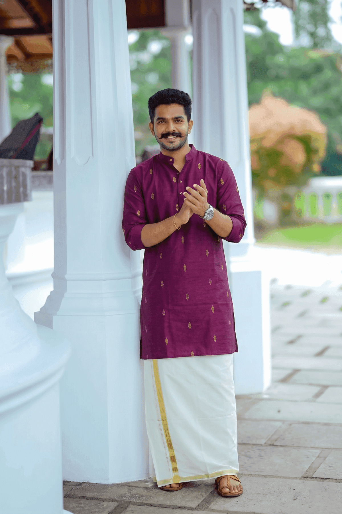 Royal Kerala Traditional Men’s Kurta