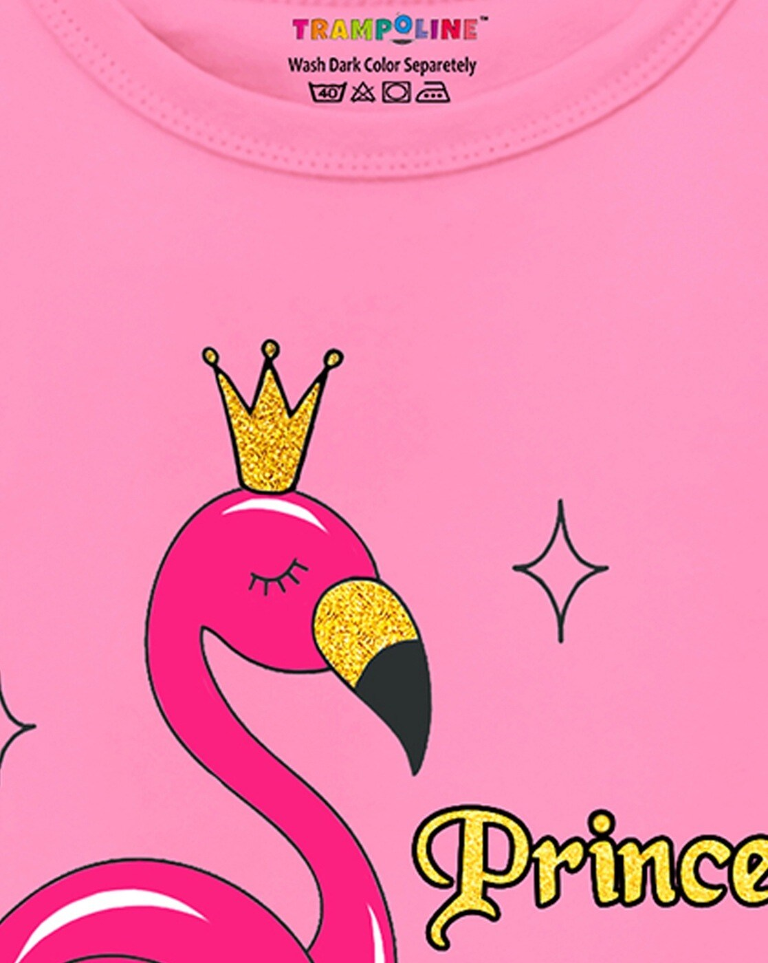 Girls Cotton T-Shirts Pack of 5 – Round Neck