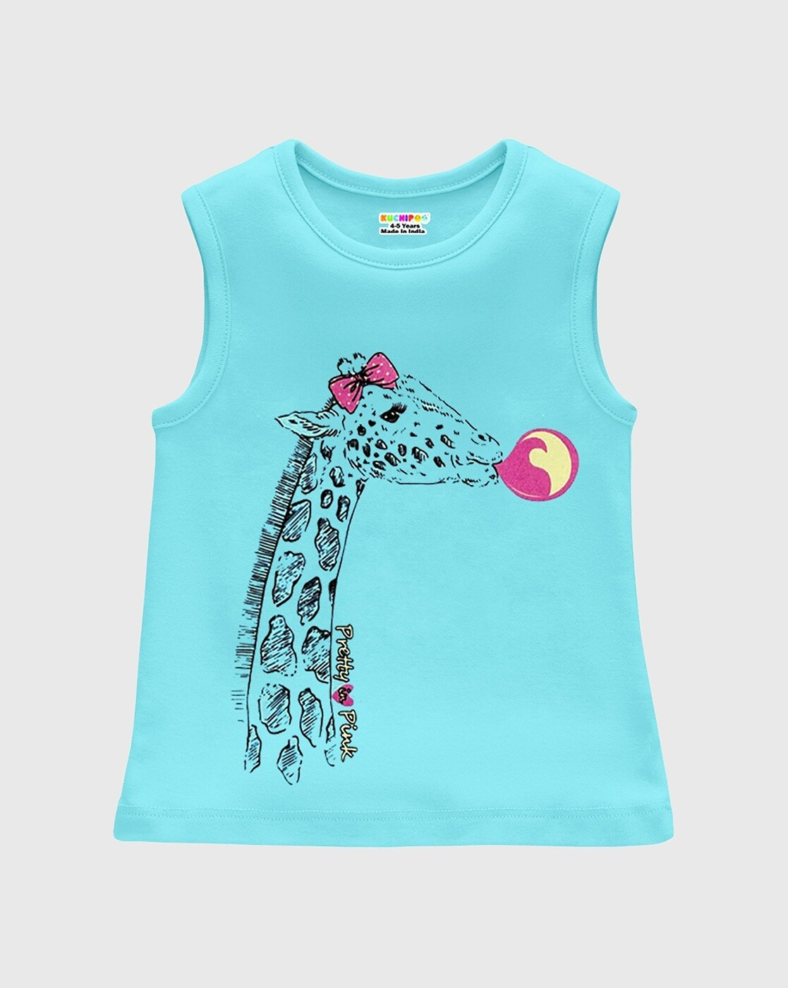 Pack of 5 Printed Crew-Neck T-shirts