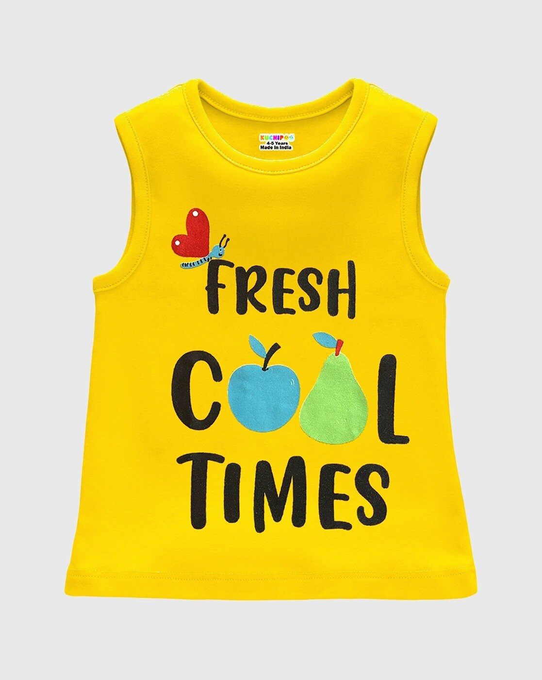 Pack of 5 Printed Crew-Neck T-shirts