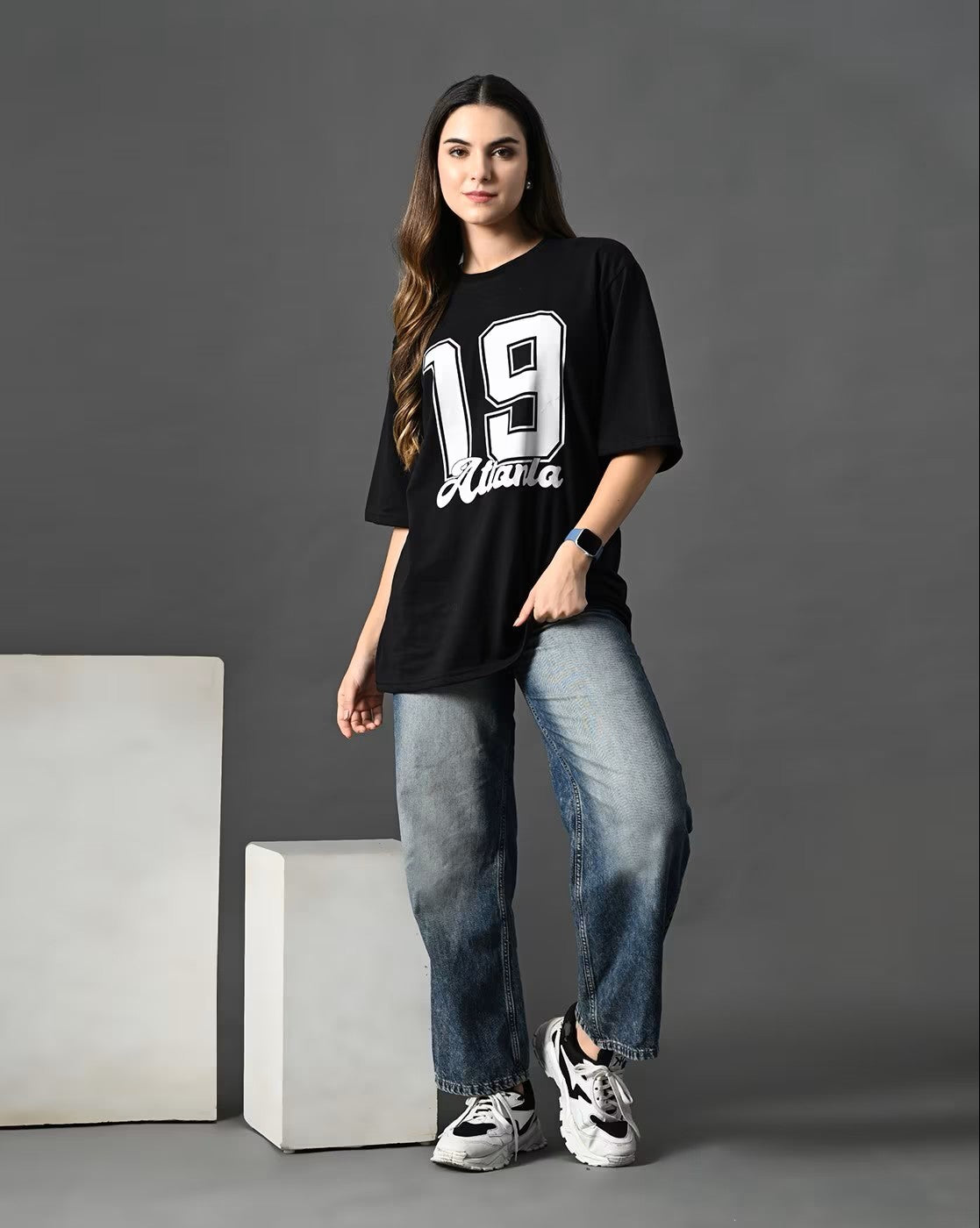 Aromie Affordable Women's Typographic T-Shirt