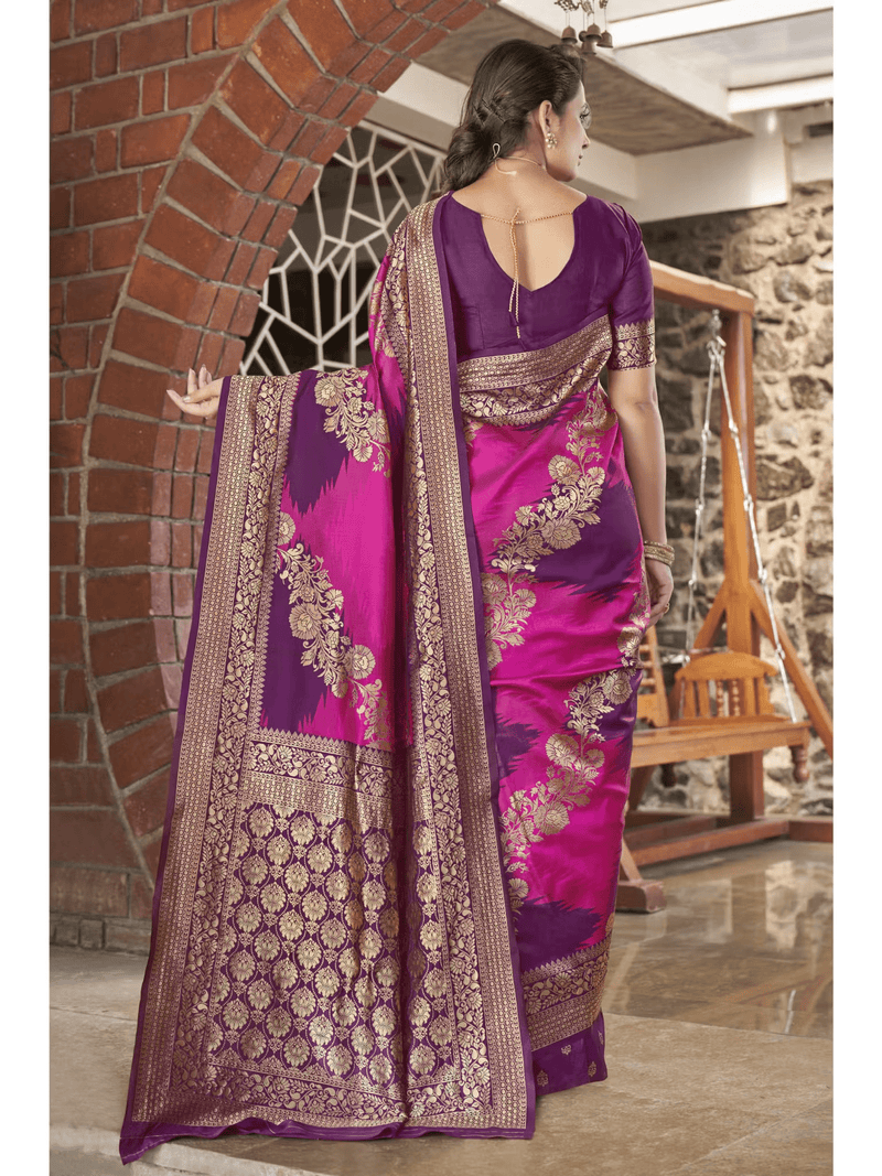 Elegant Banarasi Silk Saree Canada