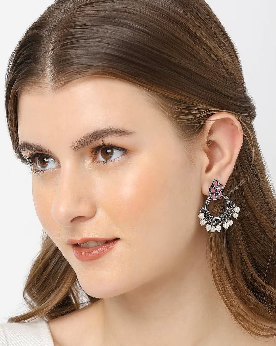 Boho Oxidized Drop Earrings Set – Pack of 3 Stylish Metal Earrings for Women - aromie