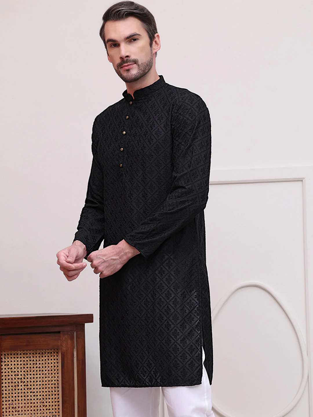 Embroidered Cotton Kurtas