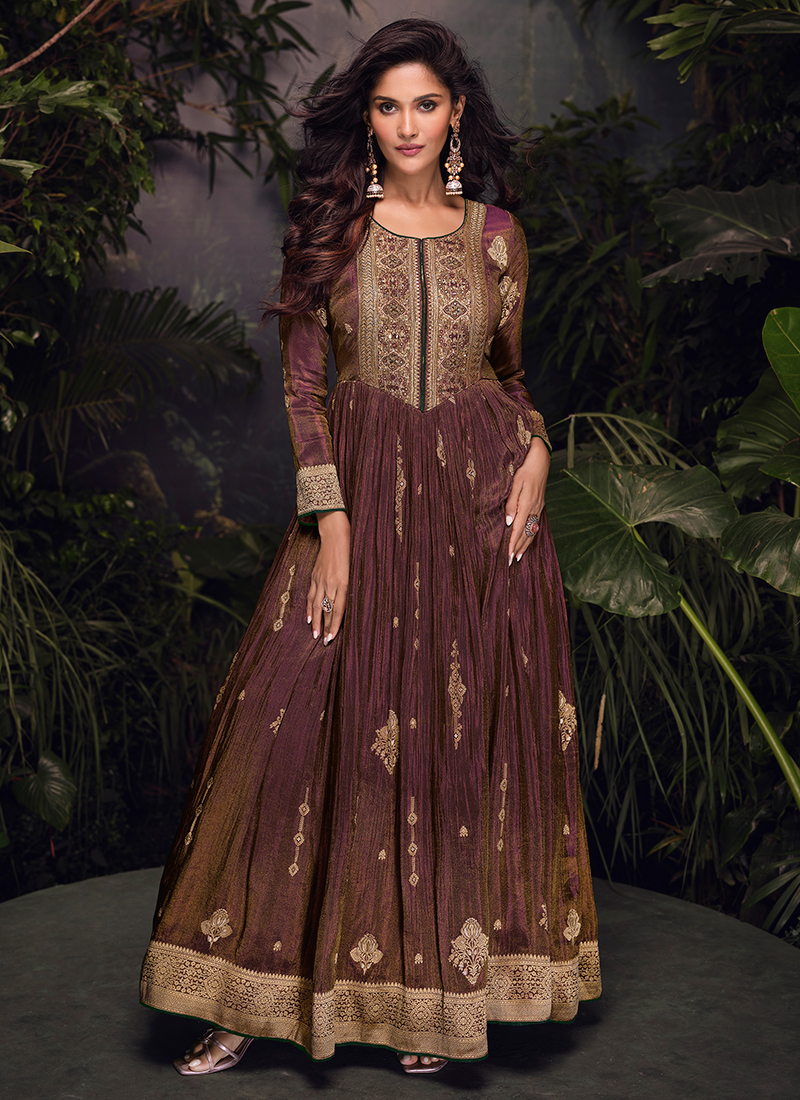Aromie Off White Anarkali Kurta Set Canada Fashion