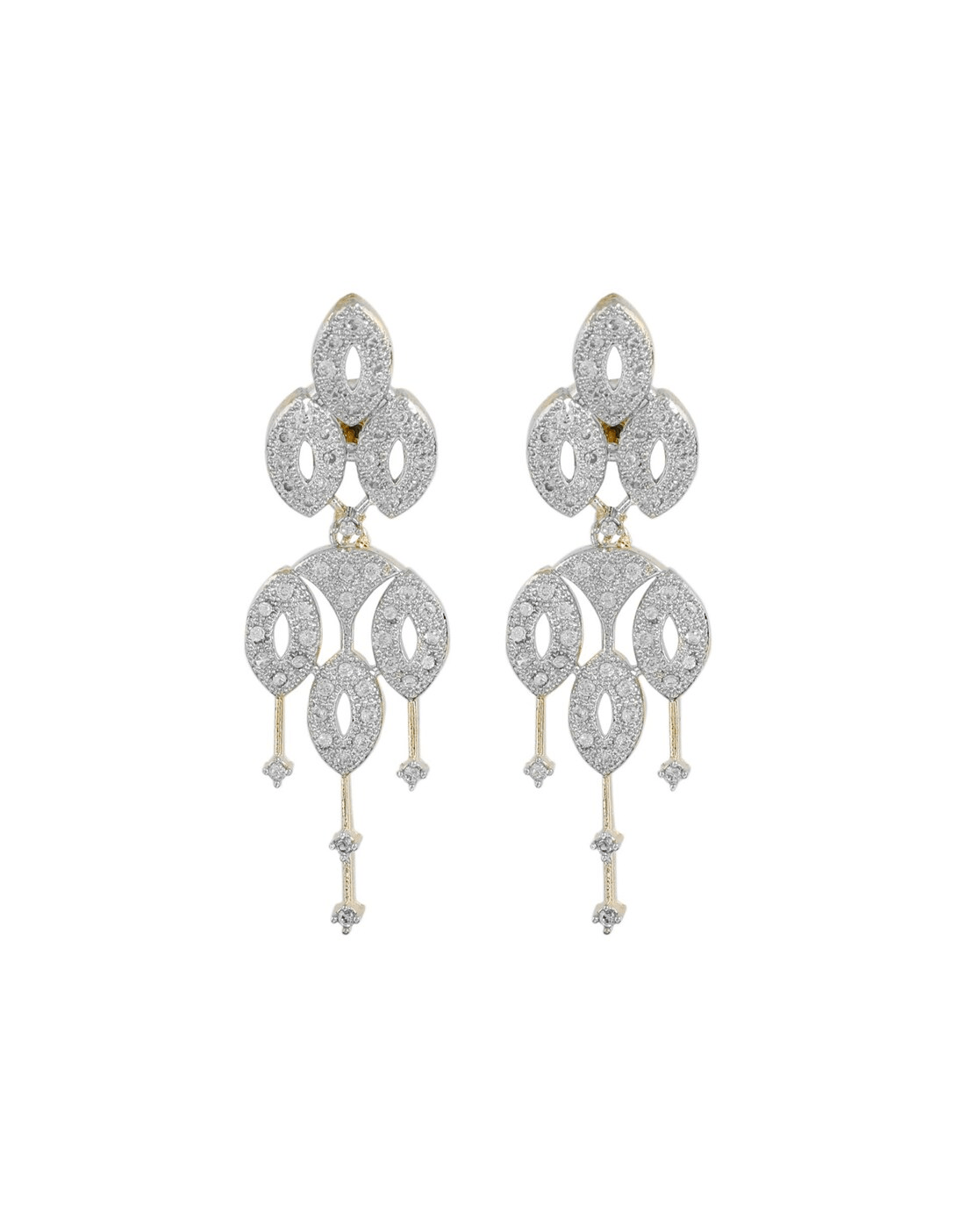 Designer AD Choker Necklace & Earrings Set - aromie