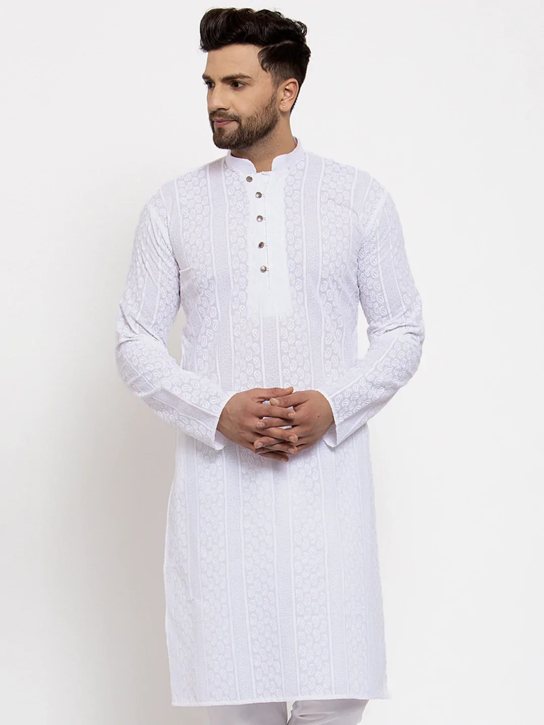 Embroidered and Sequins Viscose Rayon Kurtas For Men (Copy)