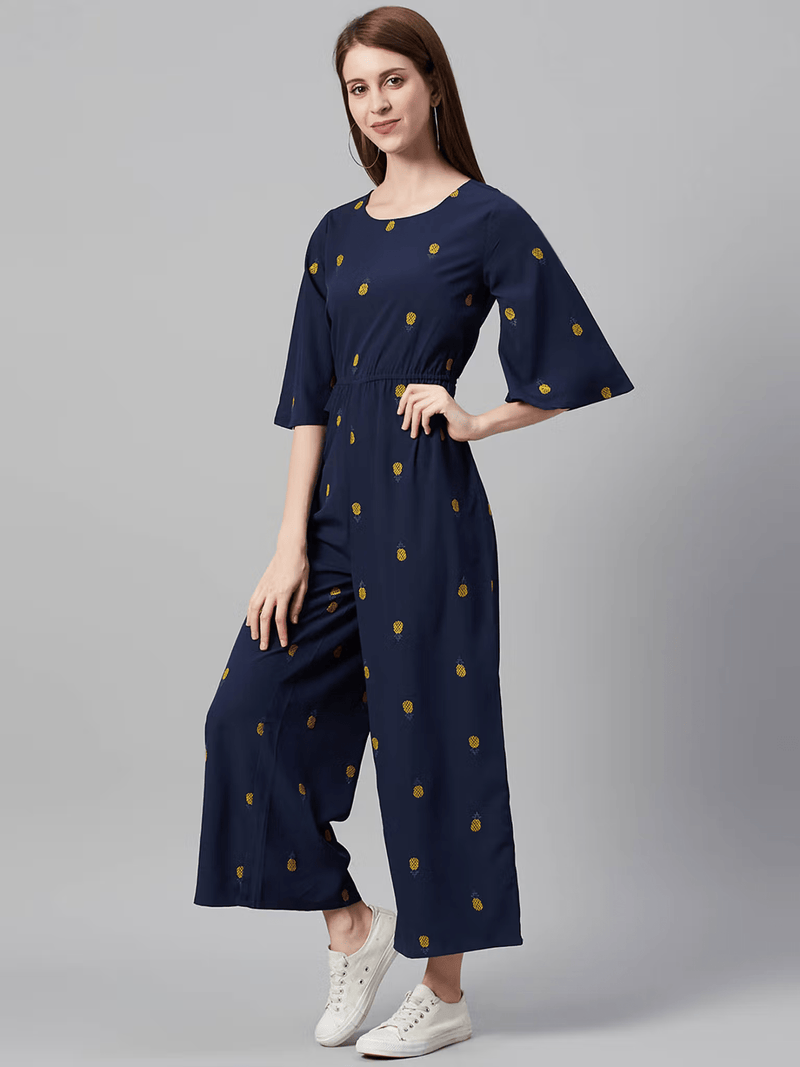Embroidered Jumpsuit for Women - Stylish Design