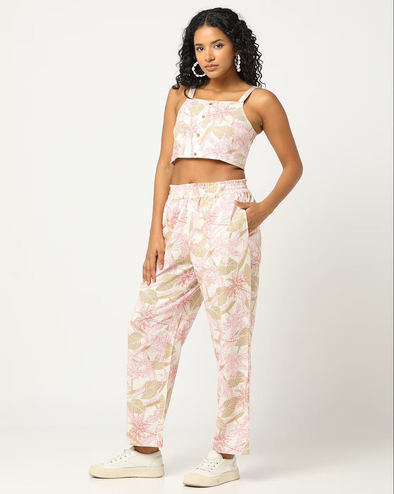 Floral Print Co-Ord Set for Effortless Style